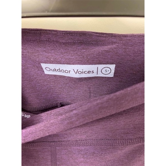 Outdoor Voices OV 7/8 Legging in Purple - Picture 6 of 6